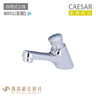 CAESAR 凱撒衛浴 B051 自閉式立栓 全配 公共冷水龍頭 免運