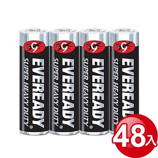 EVEREADY永備 碳鋅電池 AA 3號電池 48入/盒 │ AAA 4號電池 40入/盒 (MD0215)