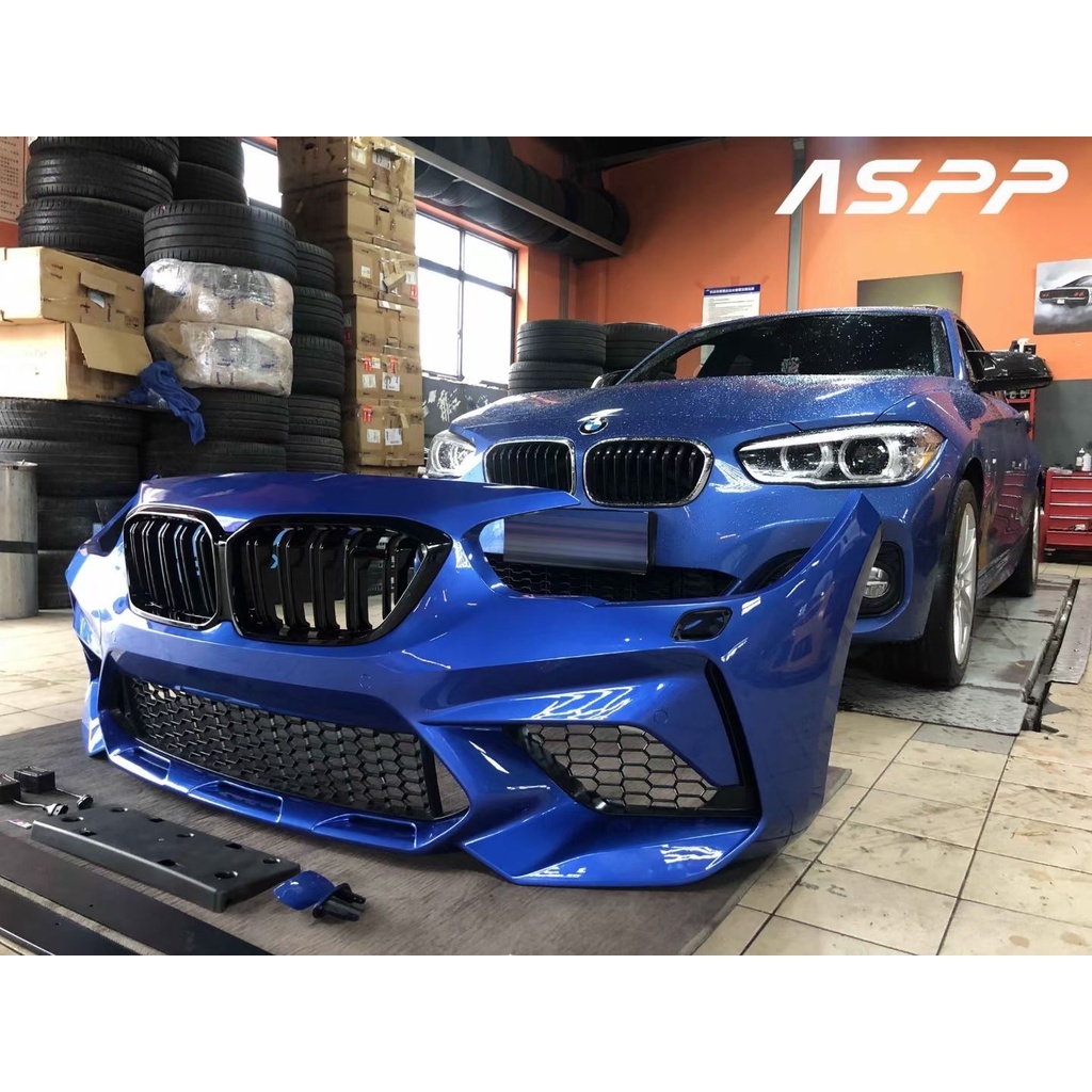 【M.GARAGE】BMW F20 Lci M2 M2c 前保桿 改裝 套件