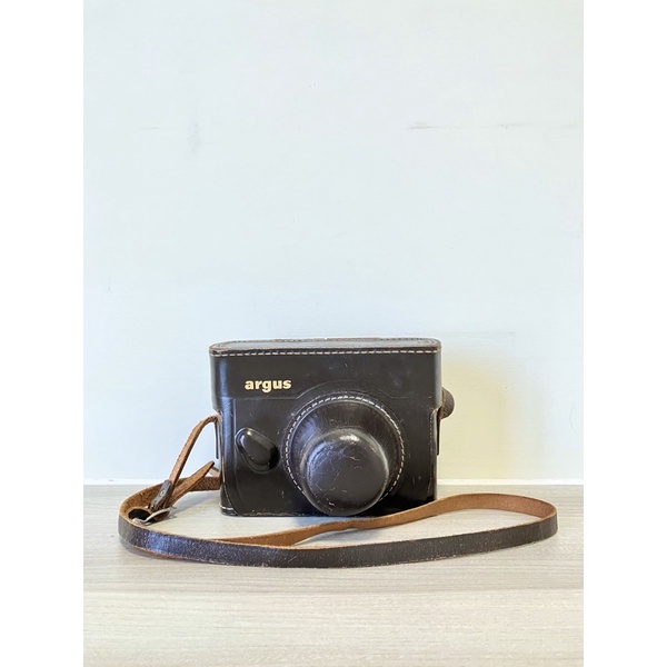 Argus C3 哈利波特 磚塊機 魯尼瑪拉相機 古董底片相機 專屬 原廠 相機 皮套 保養過 漂亮 稀有