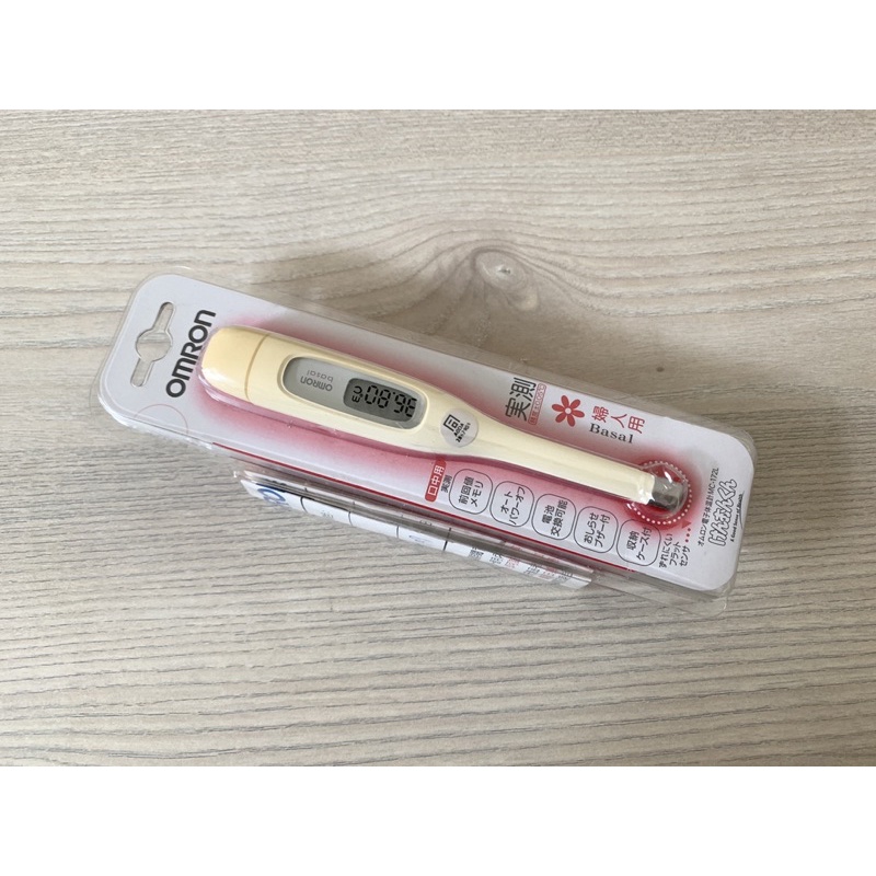 二手-歐姆龍OMRON-電子體溫計 紅色MC-172L 婦女基礎體溫計 (口中用) #備孕用