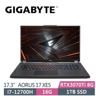 【伊恩電腦】技嘉 AORUS 17 XE5-73TW534SH 黑 聊聊問更便宜