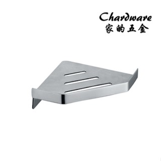 【打孔】鑽石型加厚毛絲角落架 18.20cm（單層）304不鏽鋼.衛浴配件.浴室.置物架.不銹鋼.牆角架.轉角架.收納