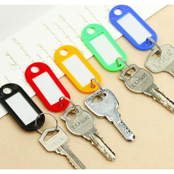 🌟現貨🌟鎖匙分類牌 塑膠鑰匙牌 鑰匙扣 號碼牌 分類牌 可標記鑰匙吊牌 掛牌