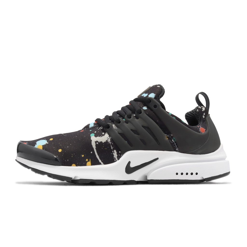 Nike 休閒鞋 Air Presto 黑 白 彩色潑墨 魚骨鞋 男鞋 運動鞋 【ACS】 CT3550-004