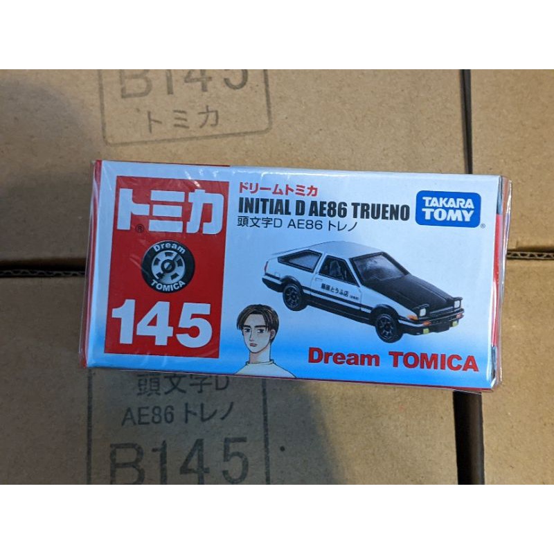 現貨 DREAM TOMICA
145 頭文字D AE86 TRUENO (黑引擎蓋）