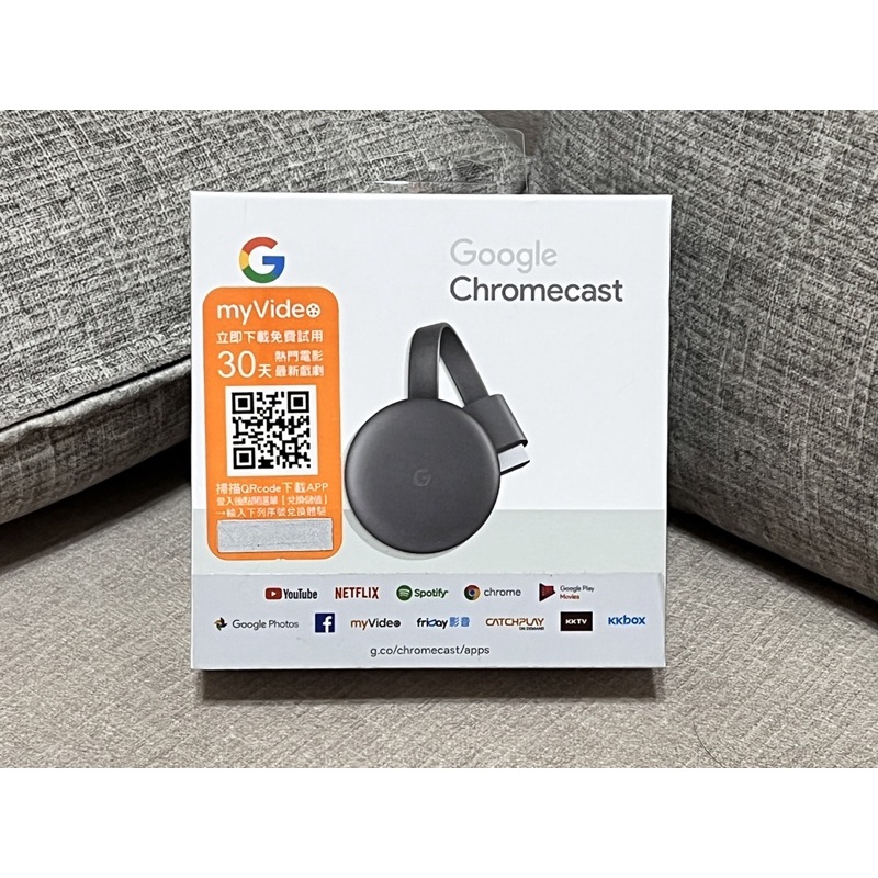 google chromecast 3 [二手/極少用/品項良好]