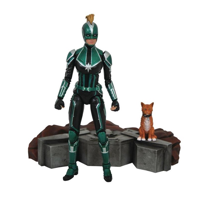 【G&amp;T】NECA 833636 可動公仔 7吋 驚奇隊長 漫威 Marvel Select