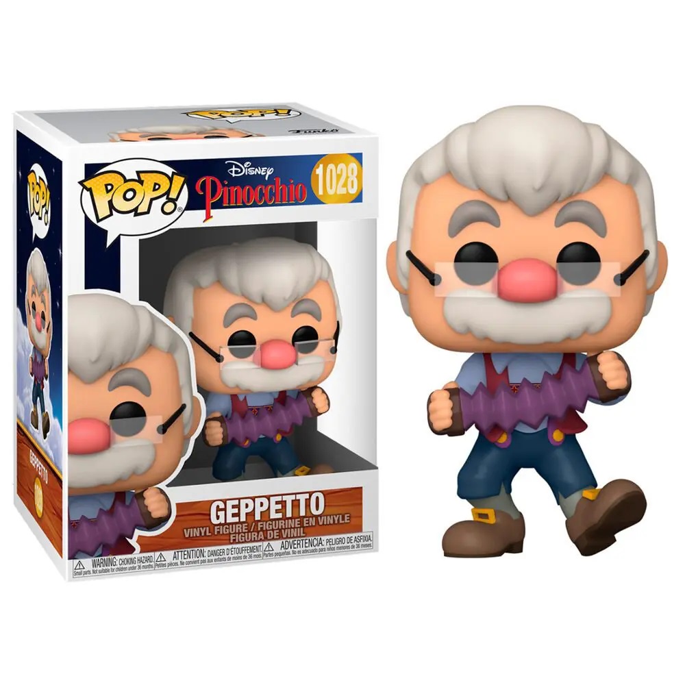 FUNKO POP 1028 迪士尼 木偶奇遇記 老木匠傑佩托 皮諾丘 Geppetto 公仔 收藏 代理版