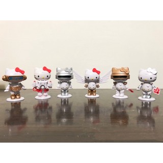 二手全套正品ROBOT KITTY公仔 未來世界 hello kitty公仔 絕版限量 收藏（不拆售）
