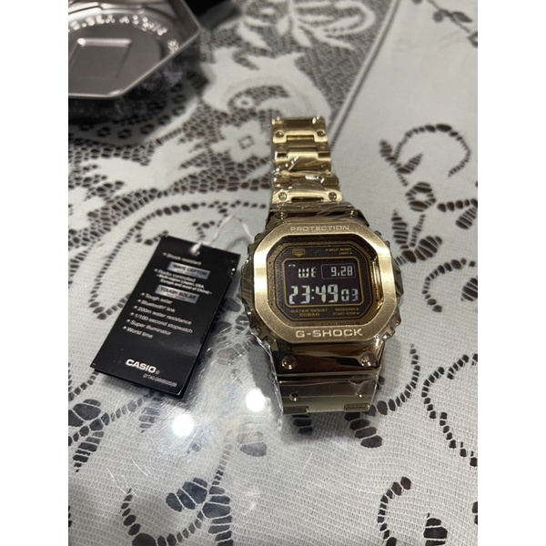 卡西歐 G-SHOCK 35周年太陽能電波手錶 GMW-B5000GD-9