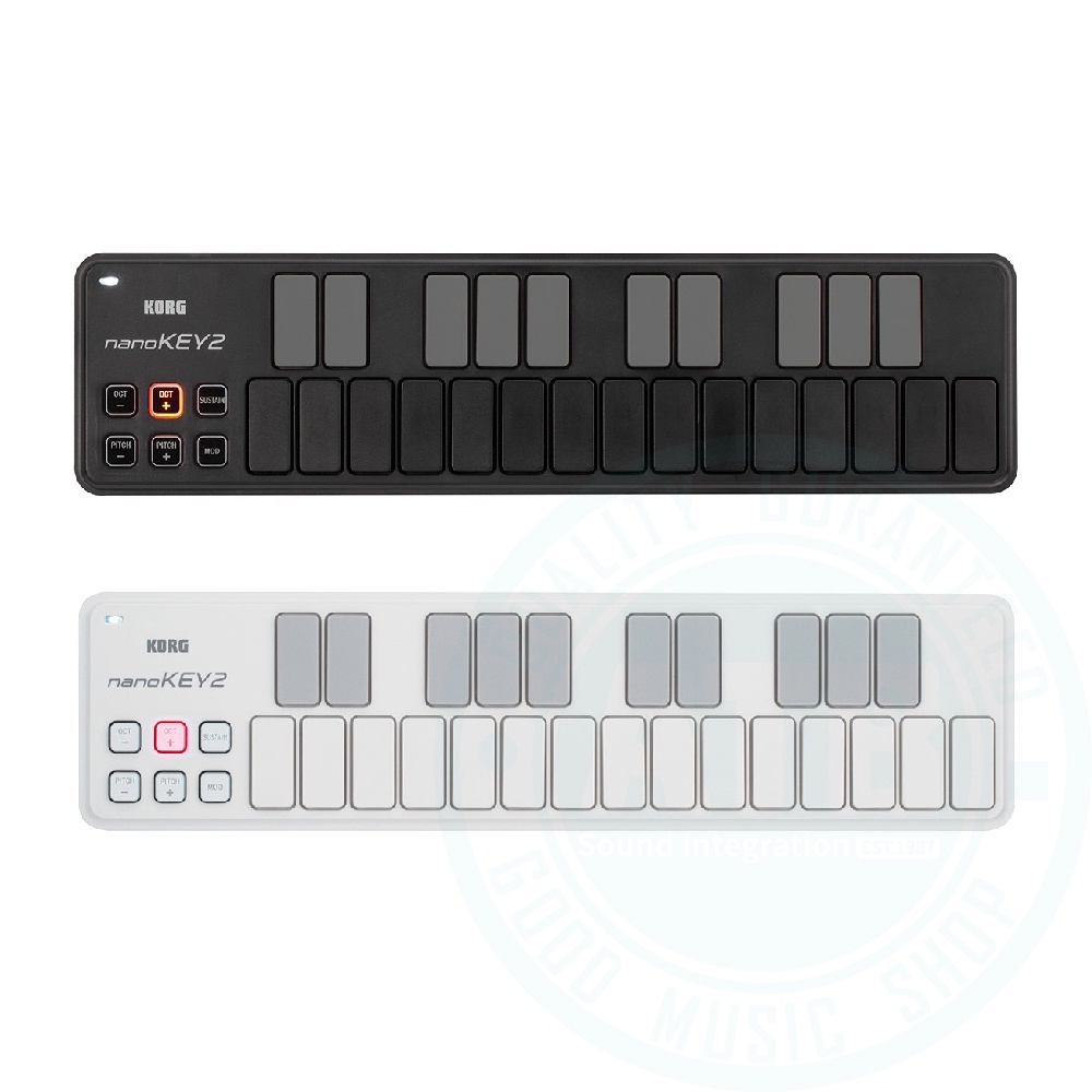 Korg / nanoKEY2 25鍵 MIDI鍵盤(iPad可用)(2色)【ATB通伯樂器音響】