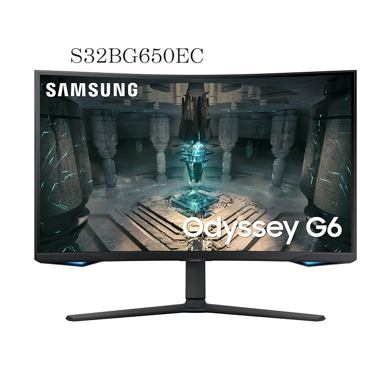 米特3C數位–SAMSUNG 三星 32型 Odyssey G6 1000R 曲面電競顯示器/S32BG650EC