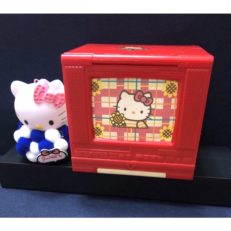 1988年早期 Hello Kitty 電視相框打開是遊樂園