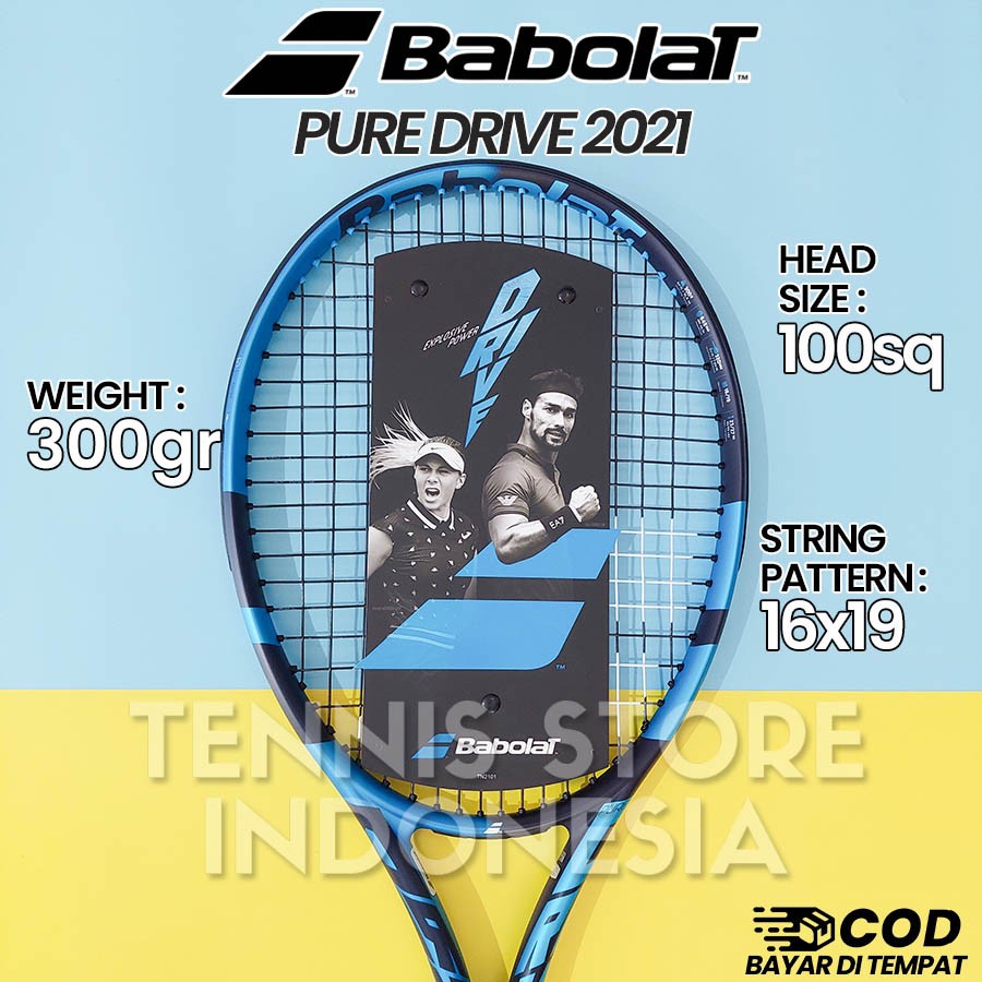Babolat Pure Drive 網球拍 2021 100 300 克原裝