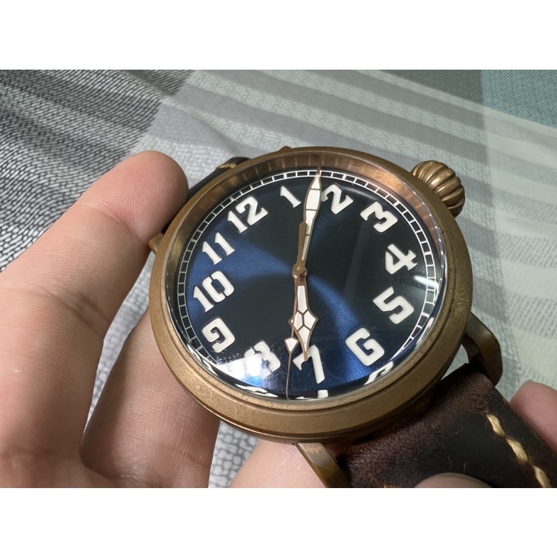 VIKING ESSENCE VE-3 美軍版飛行青銅機械錶，青銅大飛