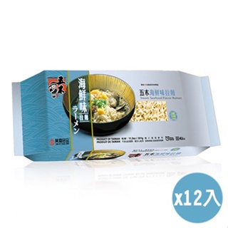 五木 海鮮味拉麵(321G)12入組【愛買】