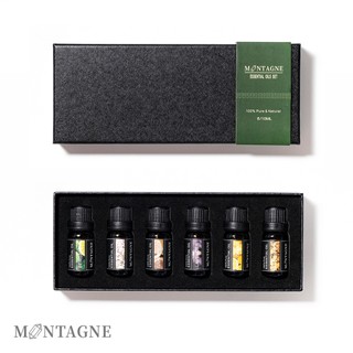 【Montagne】禮盒6件組｜天然精油 開運禮 母親節禮物