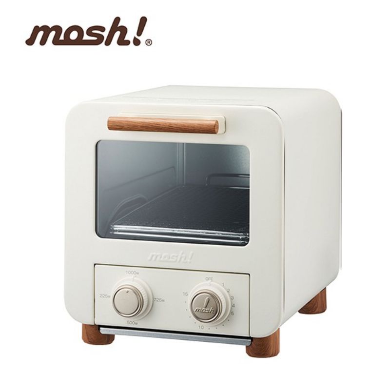 ［現貨］日本mosh電烤箱_象牙白