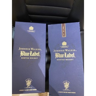 舊款約翰走路藍牌空酒瓶、酒盒套裝 收藏組