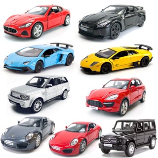 🔥現貨🔥高質感合金模型車 保時捷 MACAN 凱燕 911 718 賓士 G63 C63 大牛 小牛 法拉利 禮物 玩具