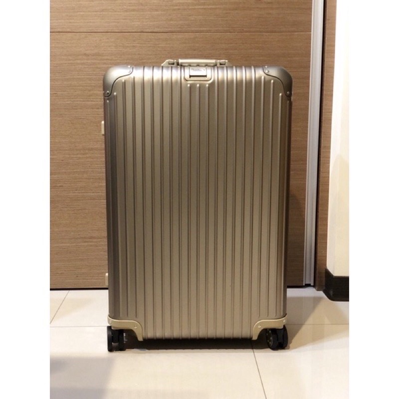 当社の RIMOWA リモワ最高級グレードTOPAS TITAN ワインケース 旅行