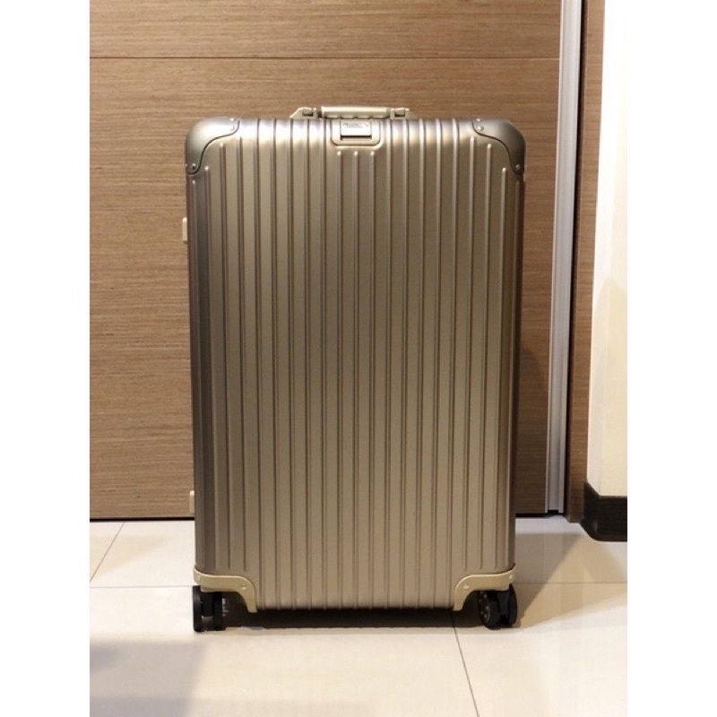 ［已售出］Rimowa 29吋中型行李箱 Topas Titanium