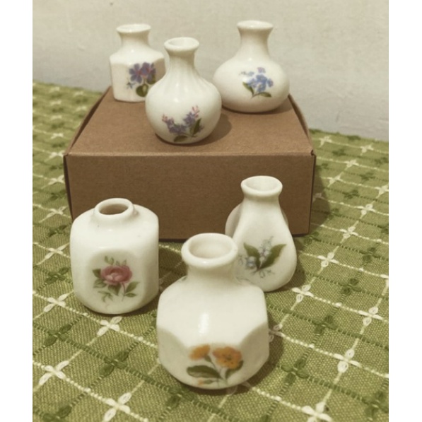 單賣：迷你花瓶 台灣鶯歌早期陶瓷(可自行組合)