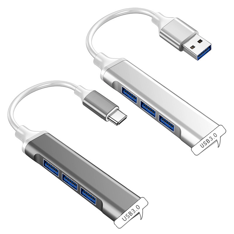 [現貨] USB四口 一轉四 分線器 一分四 USB接口 Type-C接口 SB 3.0 延長線 擴充線 擴充槽