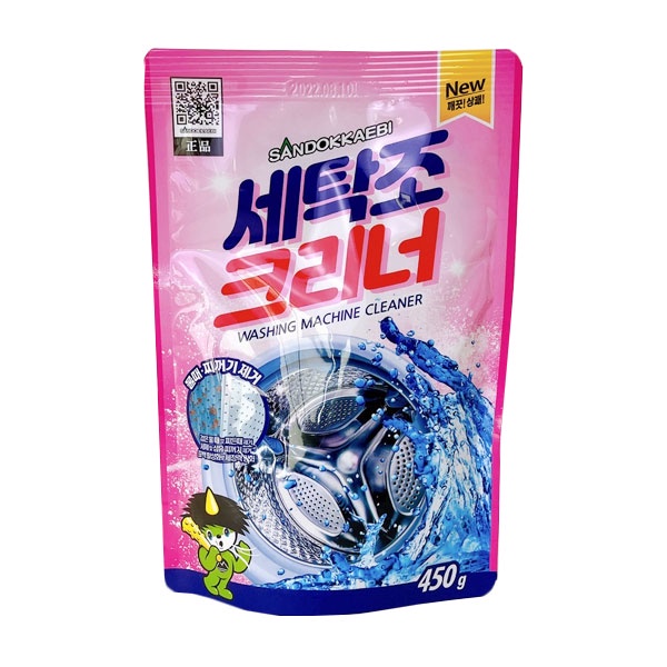韓國 山鬼怪 洗衣機清潔劑 (450g/包) 洗衣機槽清洗劑 洗衣槽 清潔劑 洗衣機