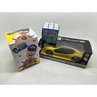 YF 555 海盜桶 迷你海盜桶 大叔海盜 16支劍 1:24玩具車 魔術方塊 桌遊 聚會 親子 3樣