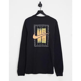 NIKE Nike Soccer back print graphic long sleeve大勾 長TEE
