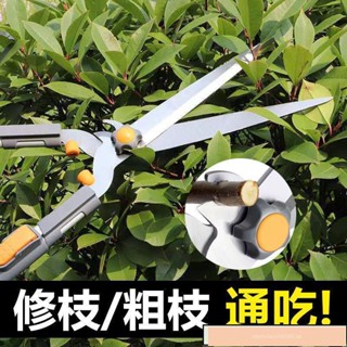 廠家熱賣*特惠園藝大剪刀園林草坪剪家用修花修枝花草花樹綠籬伸縮綠化修樹枝剪