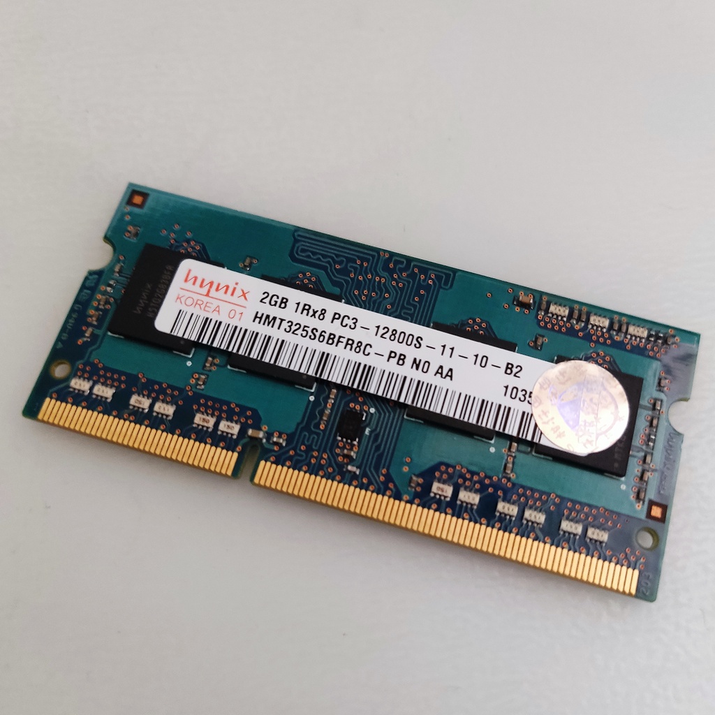 海力士  SK hynix 2G DDR3 12800S RAM 記憶體 雙面顆粒  筆電記憶體 二手良品