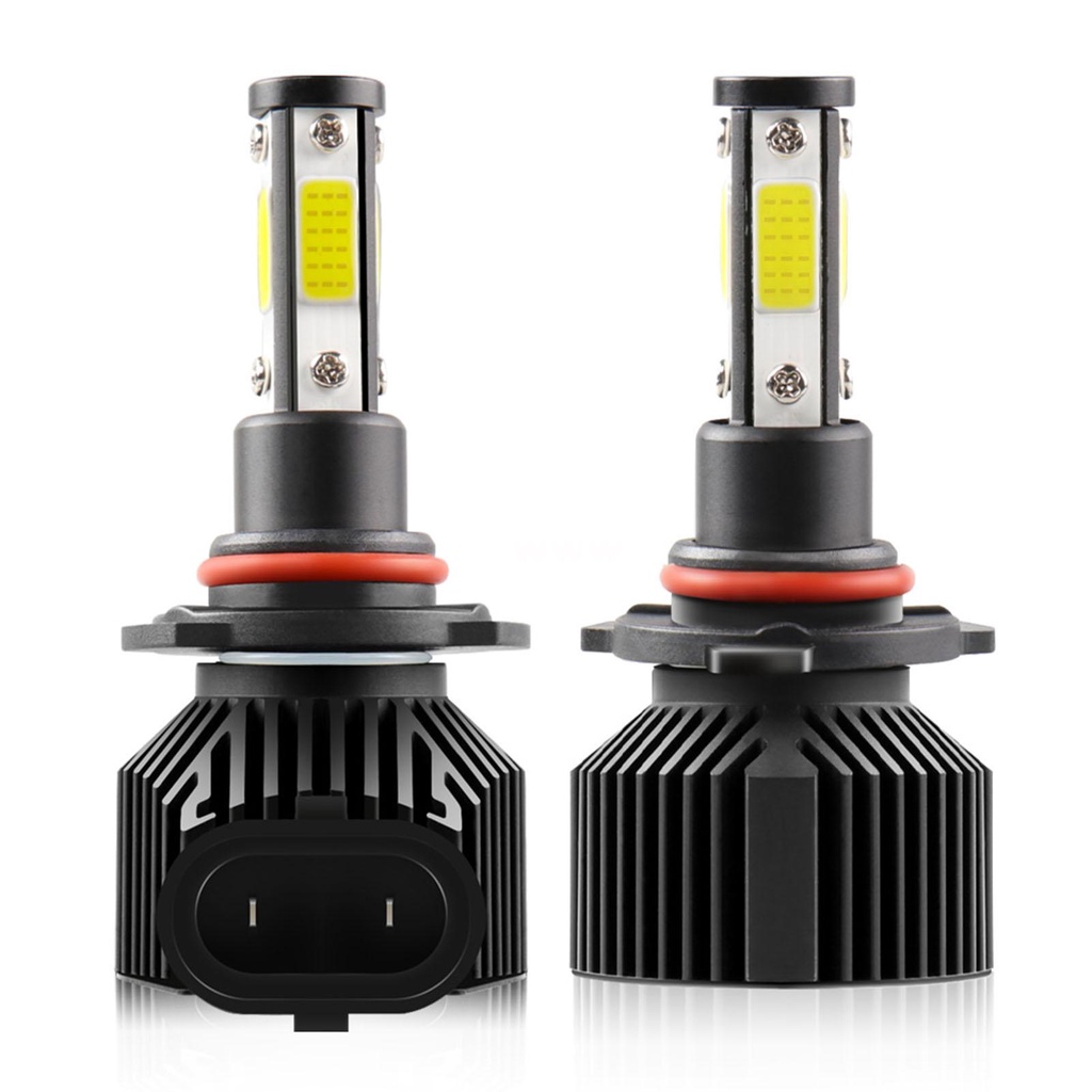 [FSY] 2pcs IP68 防水汽車 LED 大燈燈泡 LED 行車燈多合一轉換套件 9006 HB4 50W