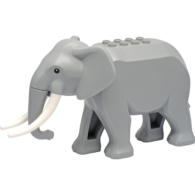 【瘋豬】LEGO樂高 大象 長牙 elephant2c01 (Elephant)(動物 60307)