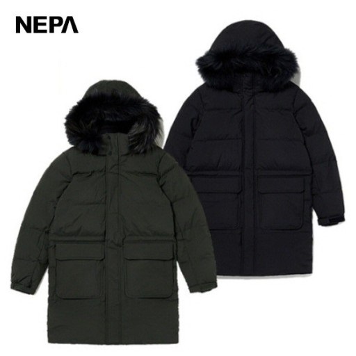 韓國登山品牌 NEPA 過季男款 LIFESTYLE 長款羽絨外套型號 7H72042 出清特價~預購中 下標前請先詢問