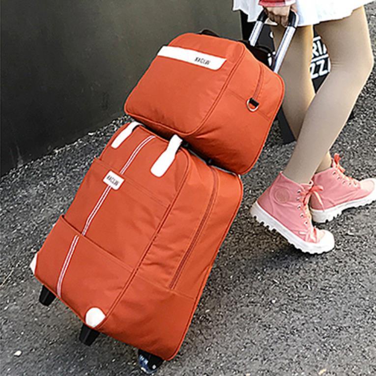 收納 戶外包 拉桿包 學生行李包 流行 住校 可拉 帆布 時尚 男女 旅行包 情侶