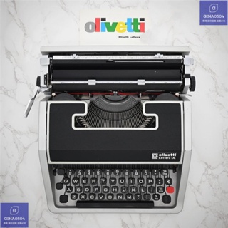 【七年得物】機械打字機老式打字機復古可打字Olivetti Lettera DL機械古董情人節禮物