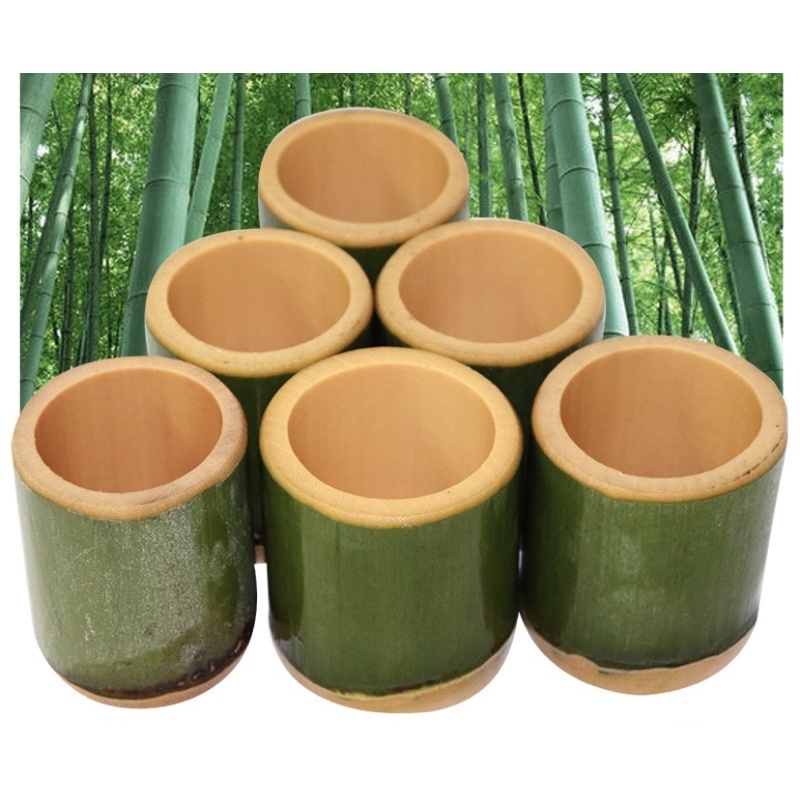 竹筒楠竹天然竹筒飯家用杯子蒸飯筒 竹杯DIY材料批發