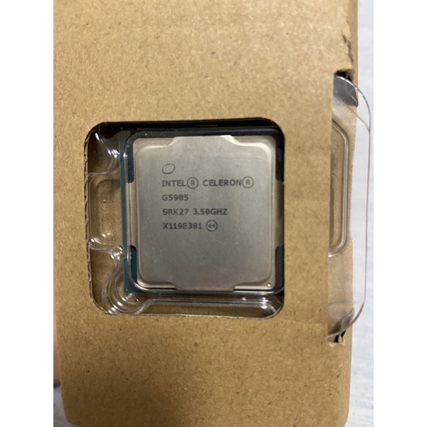 Intel 第十代 Celeron G5905 雙核心處理器《3.5Ghz/LGA1200》