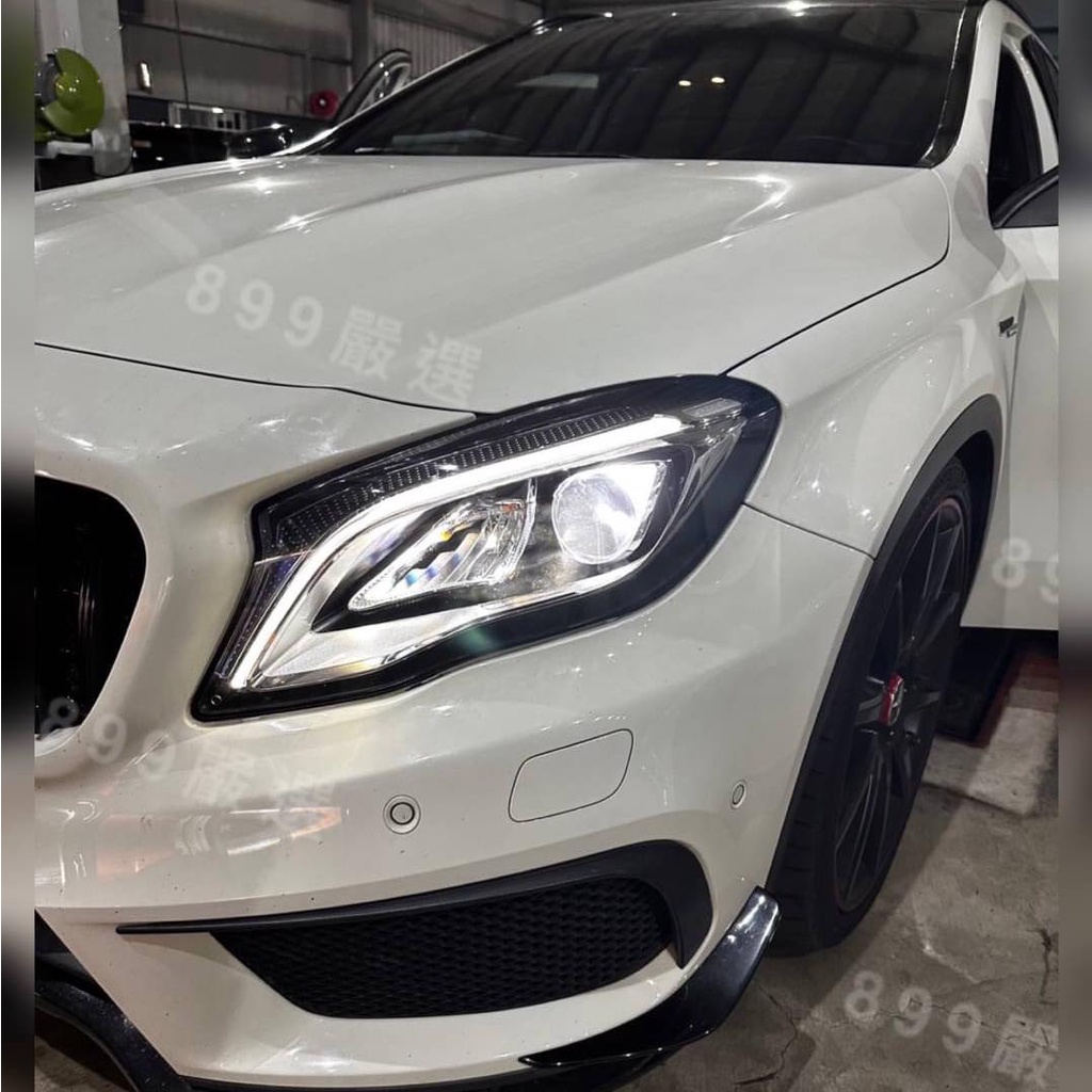 899嚴選 賓士M-Benz W156 GLA原廠歐規小改後LED大燈 高品質/九成新 中古原廠車燈