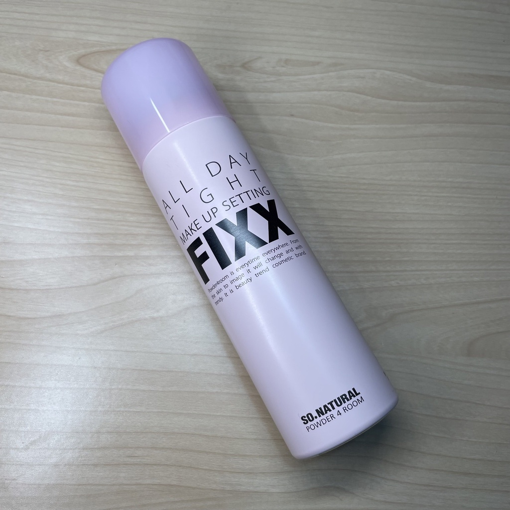 [二手只使用一次]FIXX so natural 全天候超完美定妝噴霧 定妝噴霧 控油 保濕 韓國 75ml