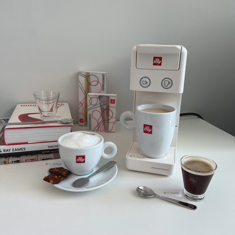 現貨🇺🇸紐約代購 illy膠囊咖啡機 Y3.3 iperEspresso 白色 美國公司貨 膠囊咖啡機 電壓與台灣相同