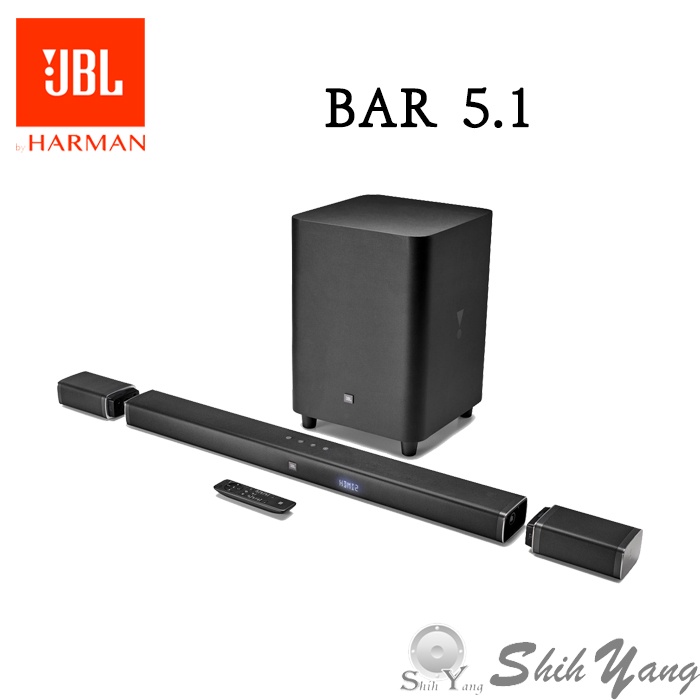 JBL BAR 5.1 家庭劇院 聲霸 Soundbar 無線環繞 藍芽 公司貨保固一年