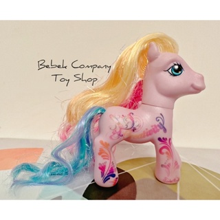 絕版 2007年 亮亮頭髮 Hasbro My Little Pony MLP G3 古董玩具 我的彩虹小馬 25週年