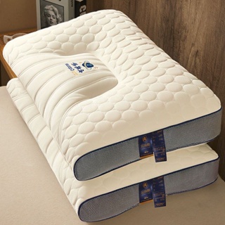 泰國 乳膠 枕頭 一對 家用 天然 橡膠 記憶 單人 宿舍 學生 護頸 椎枕 芯 助 睡眠 天然乳膠枕 學生宿舍