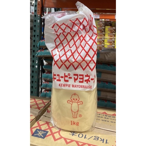 好市多Kewpie QP日本進口美奶滋 蛋黃美乃滋醬（1公斤）