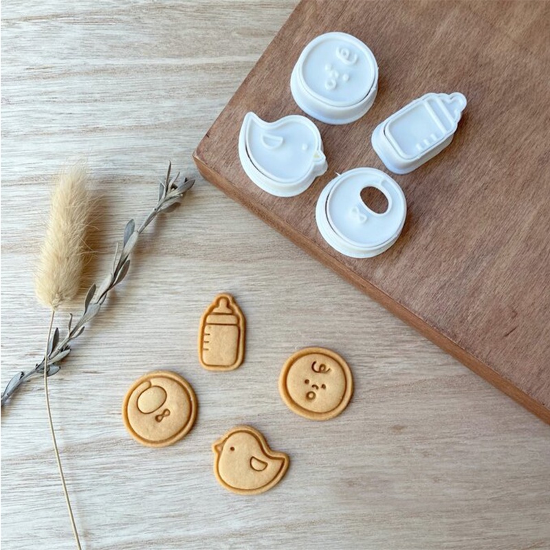 工廠直髮 烘焙 餅模 餅乾 模具 DIY日式迷你卡通BABY嬰兒滿月週歲餅乾曲奇模具 可愛糖霜3D烘焙工具
