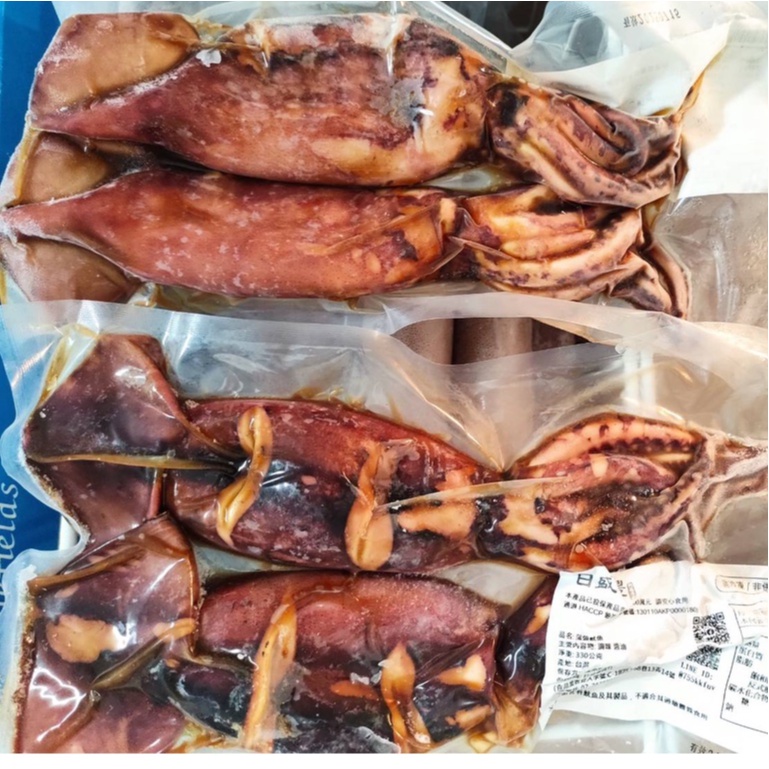 【日盛豐急速冷凍食品】肉品&amp;水產 蒲燒魷魚 330g